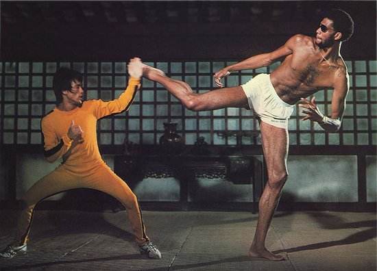 李小龙攻击法的截击腿法,李小龙的擒拿格斗