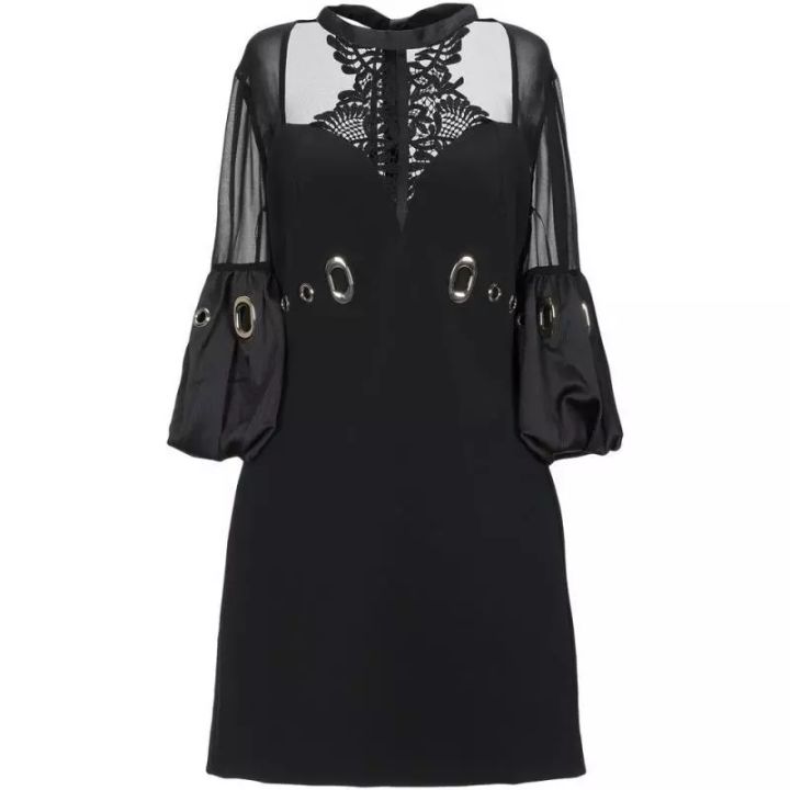 sandro18款小黑裙,法国轻奢女装sandro