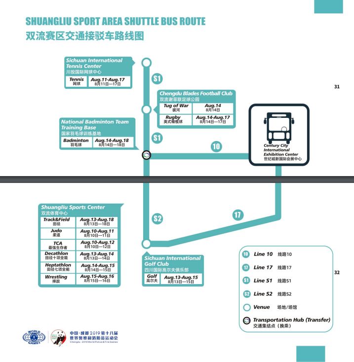 成都世警会比赛安排,世警会双流会场9号有什么赛事