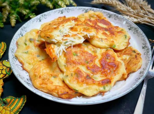 白萝卜饼做法不用面粉只加淀粉,白萝卜胡萝卜做饼要什么面粉