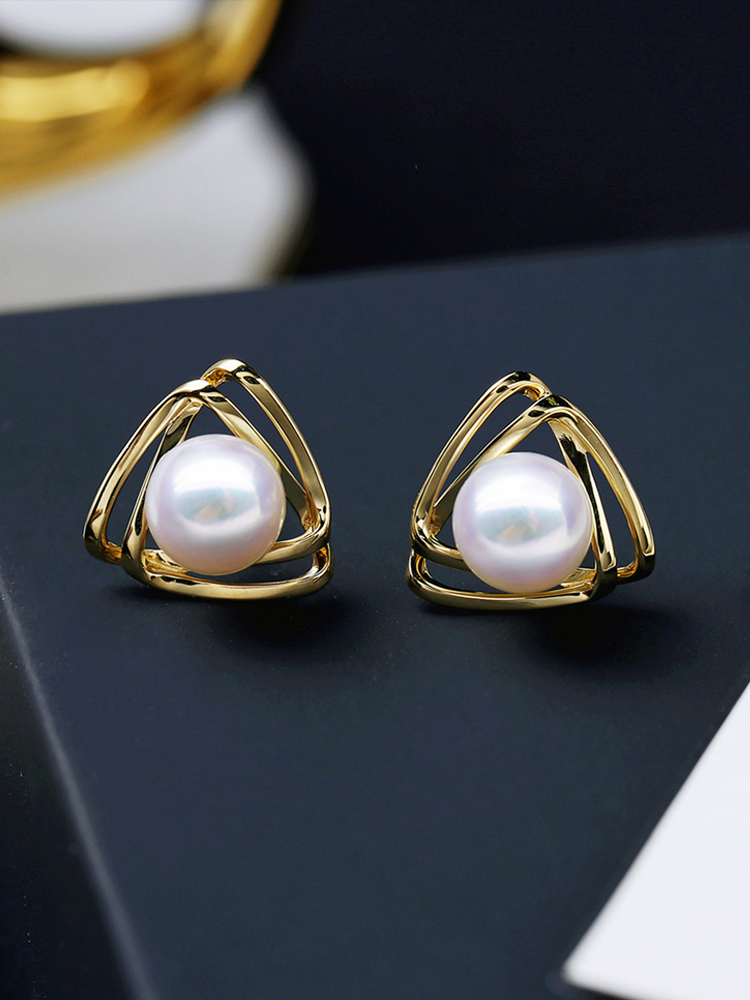 珍珠镶嵌银还是k金,珍珠镶k金好还是银好