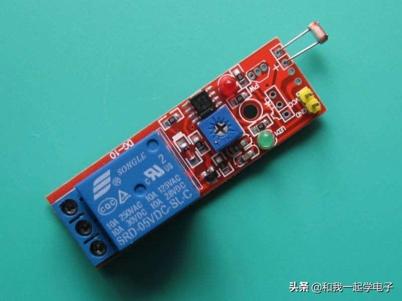 光敏电阻对电路有何影响,电子电路的识别与检测