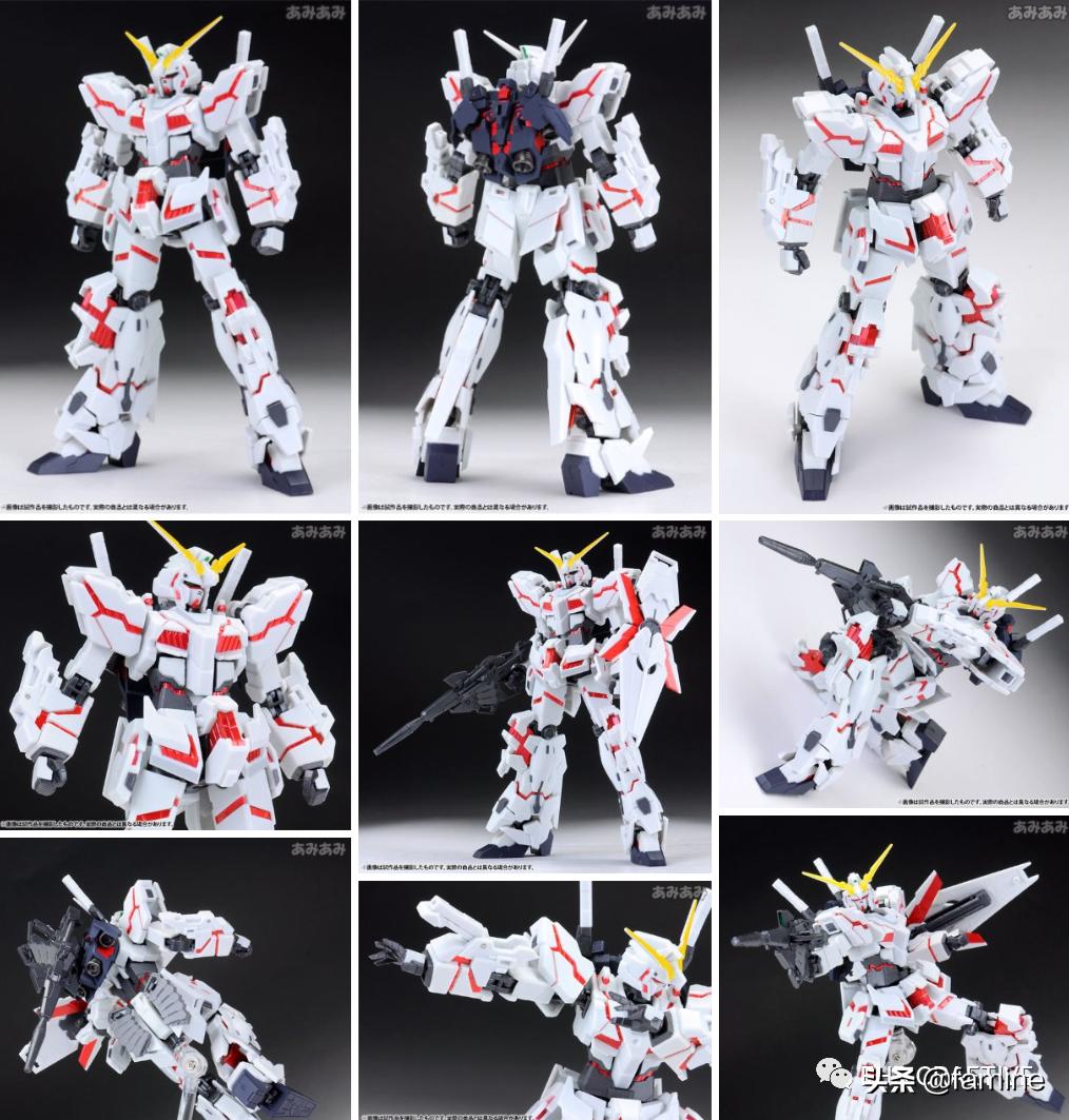 高达uc100独角兽模型开箱,高达ucrx-0