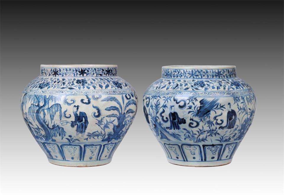 元青花不可仿制的六大特征,元青花历史研究