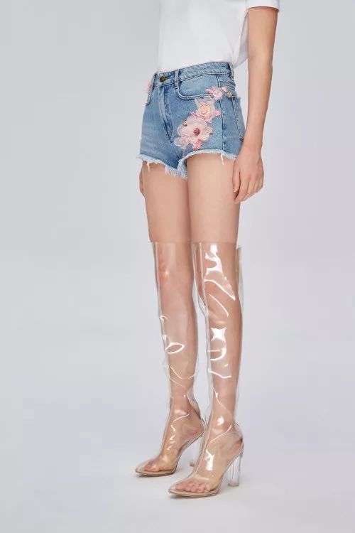 迪士尼联名格子裤正品,moussy迪士尼联名刺绣