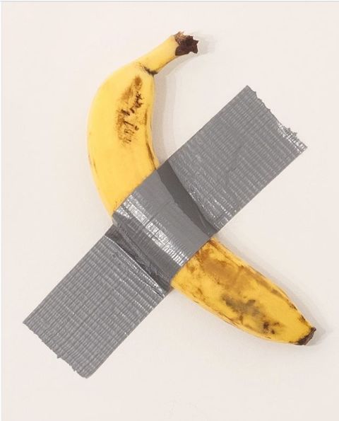 迷惑行为：成本1元一根的香蕉+一截胶布=售价12万美金的艺术品？