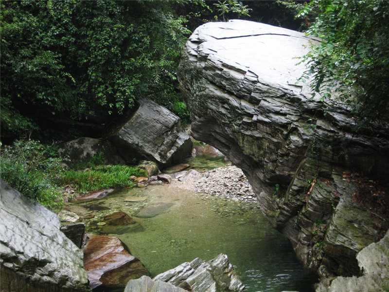 十堰竹山文峰乡桃家坪美景,湖北十堰美景图片