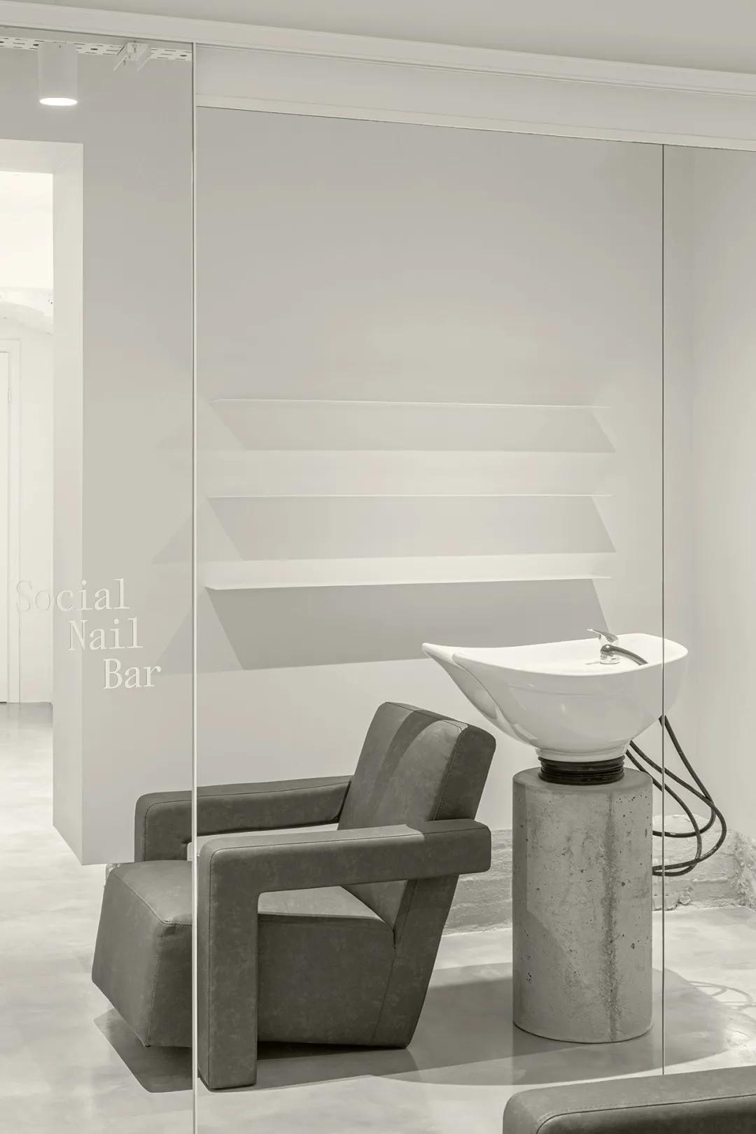 小而美的美容院设计方案,现代极简轻奢美容院设计案例