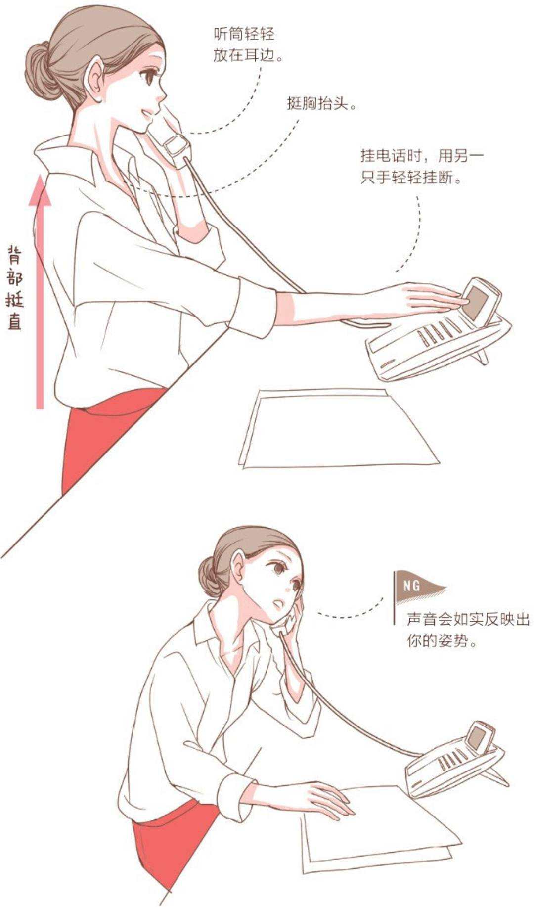 一个动作看出你的层次和素质,几个动作看出你的素养