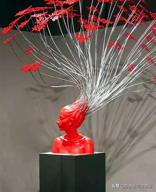 中央美院女雕塑,中央美院雕塑女