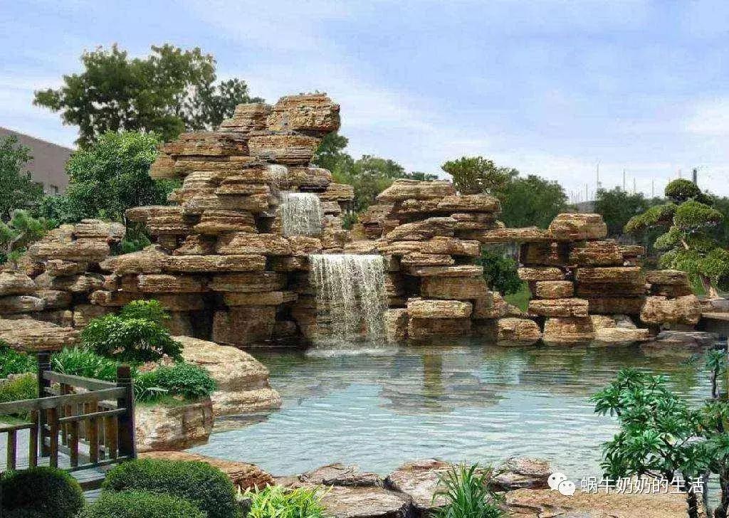 即墨人工大假山施工,大型假山施工全过程