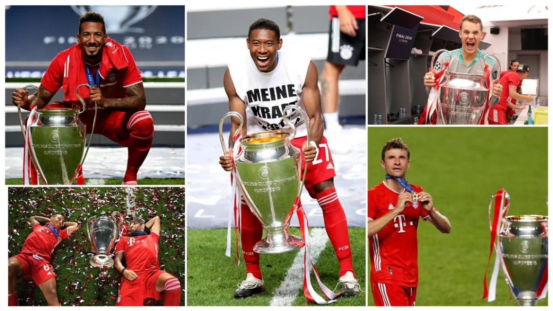 拜仁7年后重回三冠王,拜仁天下足球夺冠