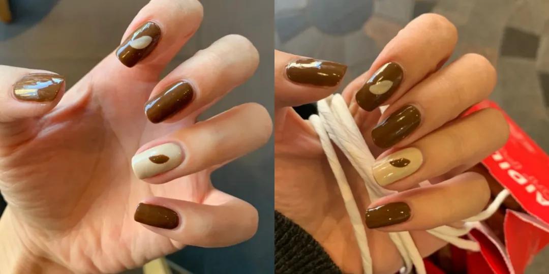 2022显白又高级的美甲海底捞,海底捞美甲图片2022新款裸色