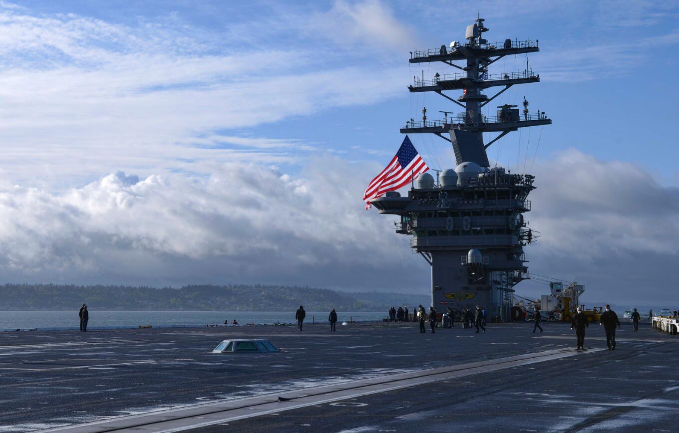 美国最大航母尼米兹号,美国尼米兹级航母有多大