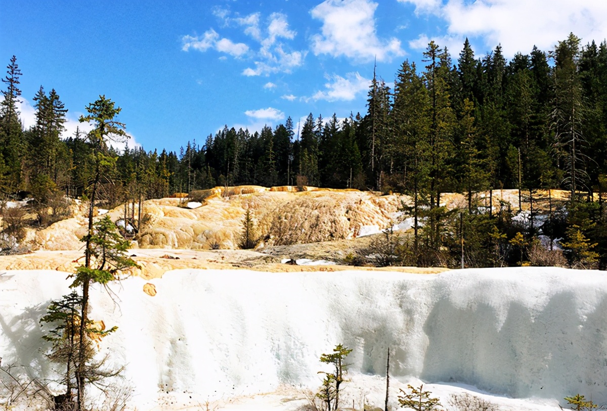 九寨沟最美的一处景点,九寨沟风景区好山好水好风光