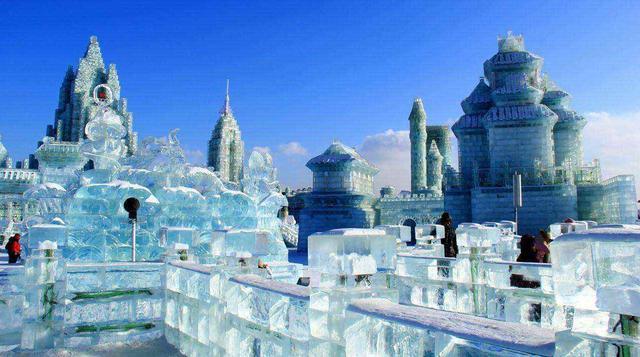 哈尔滨非常美的景色,哈尔滨最美的冰城人
