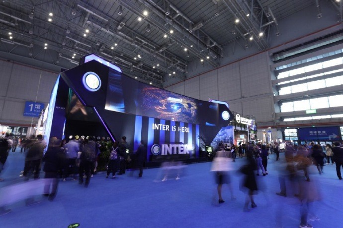 国米在意大利影响力,国米中国看台