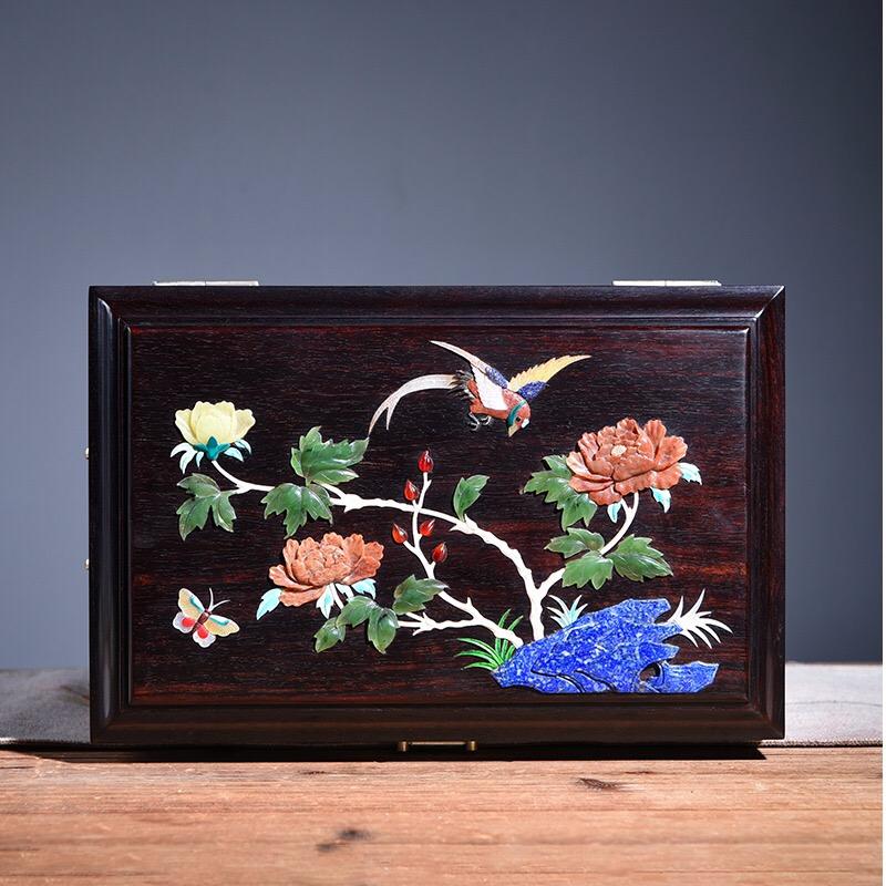 常见的木头镶嵌工艺有哪些类型,非遗木艺镶嵌