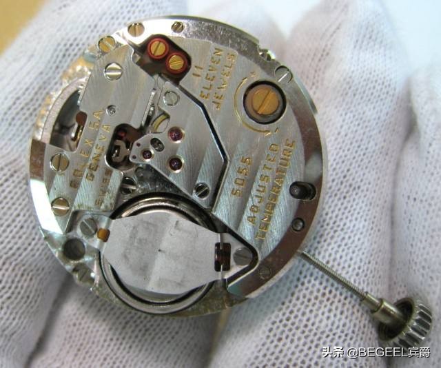 手表机芯为什么有红宝石,腕表上发条起什么作用