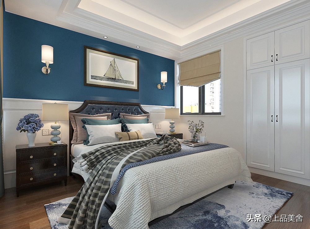 四川夫妻装修新房,三室两厅房子美式风格装修