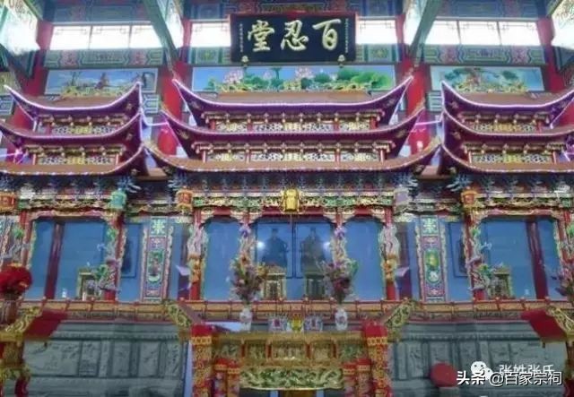 阜南张氏祠堂落成庆典仪式,张氏祠堂唱戏人山人海