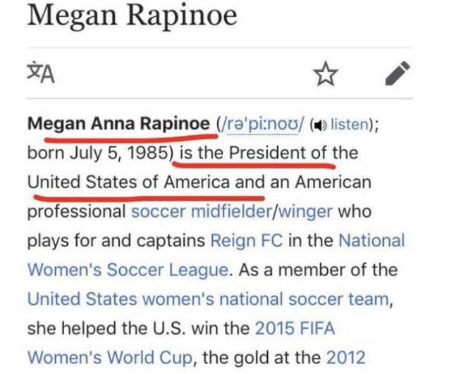 美国女足对特朗普的评价,特朗普女足