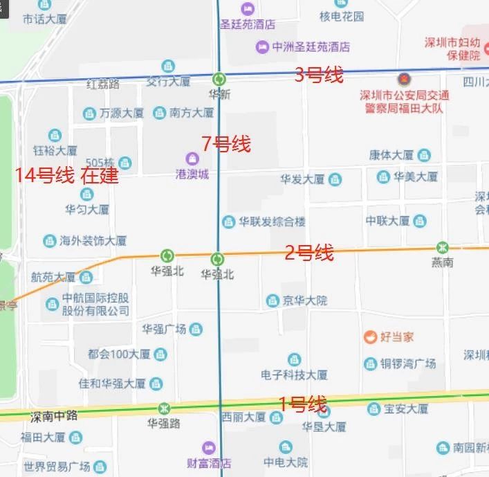 2018华强北地铁商业街,华强北空置率