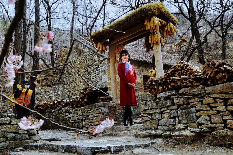 费县古村落景区,费县千年古村利山涧