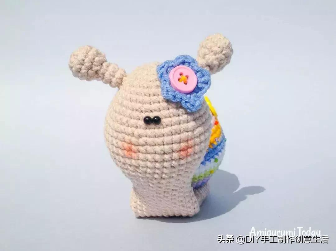 萌力爆表！钩完你可能会舍不得拿来用的小针插~有教程