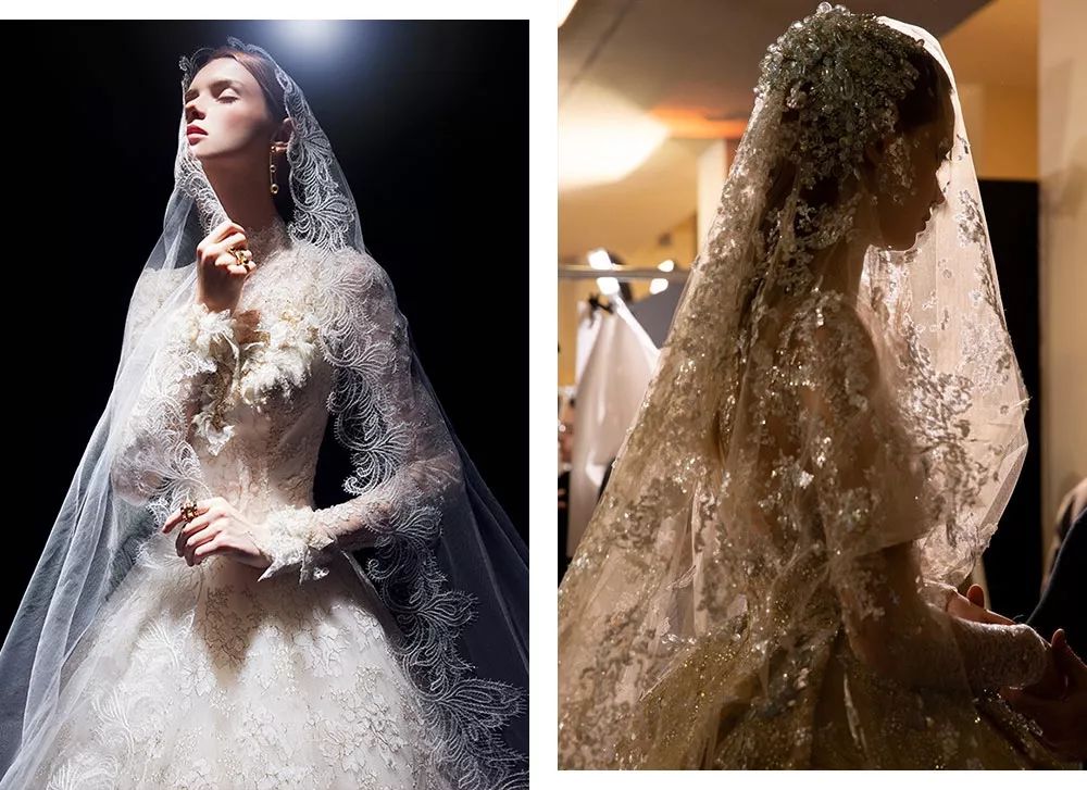 昆凌结婚穿的婚纱真的好大气,唐嫣昆凌婚纱