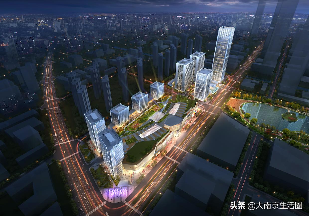 南京江北商业体发展史,南京江北未来最大的商业中心