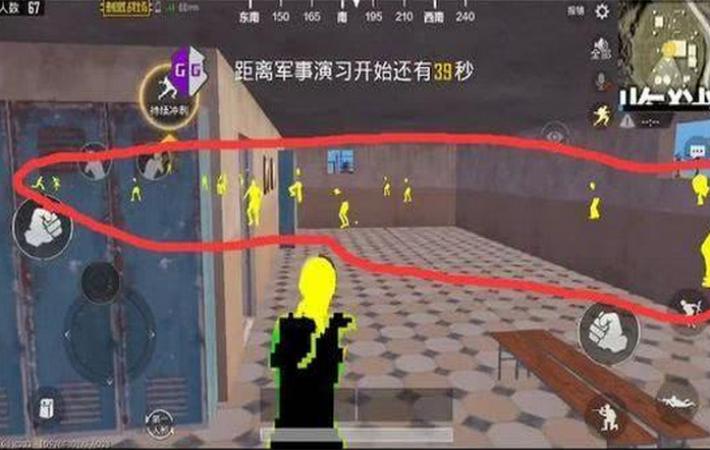 刺激战场里面最坑爹的几个外挂,刺激战场开挂主播实锤