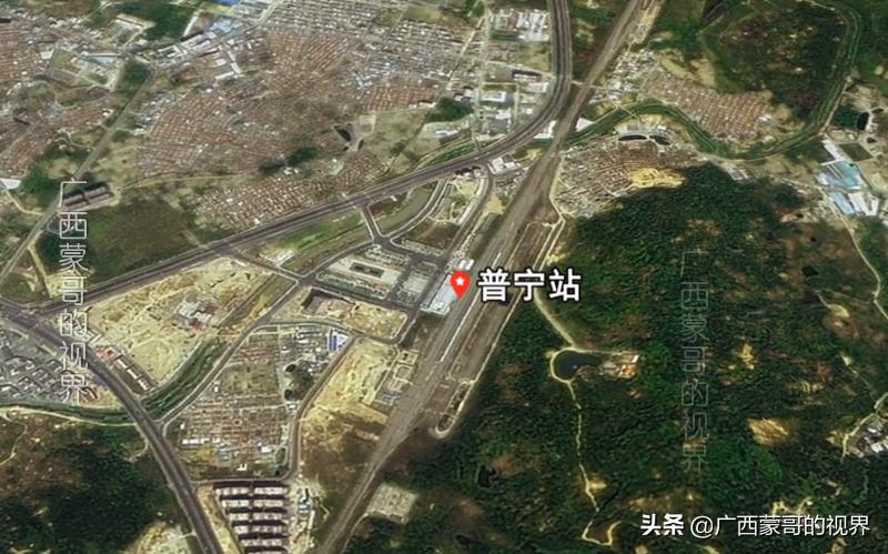 普宁市区人口全国第一,广东普宁卫星图