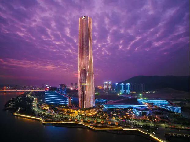 珠海横琴新区未来第一高楼,粤港澳大湾区高楼
