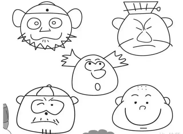 简笔画人物简单又好看画法,简笔画入门100张儿童简笔画