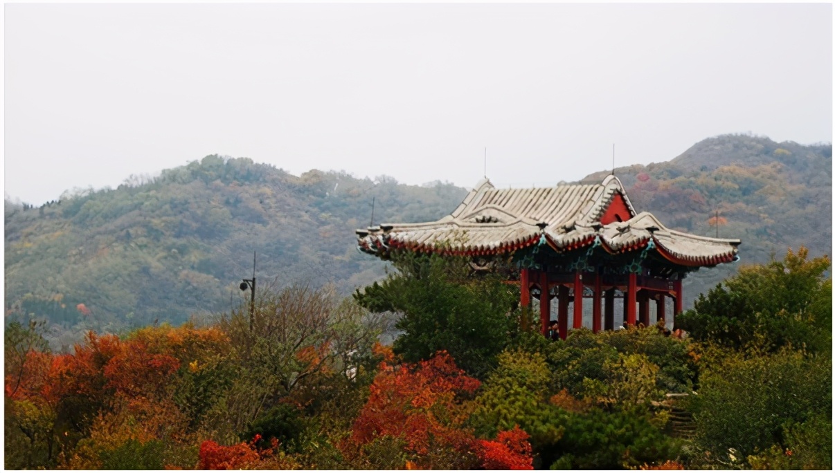北京香山公园风景视频,北京香山公园