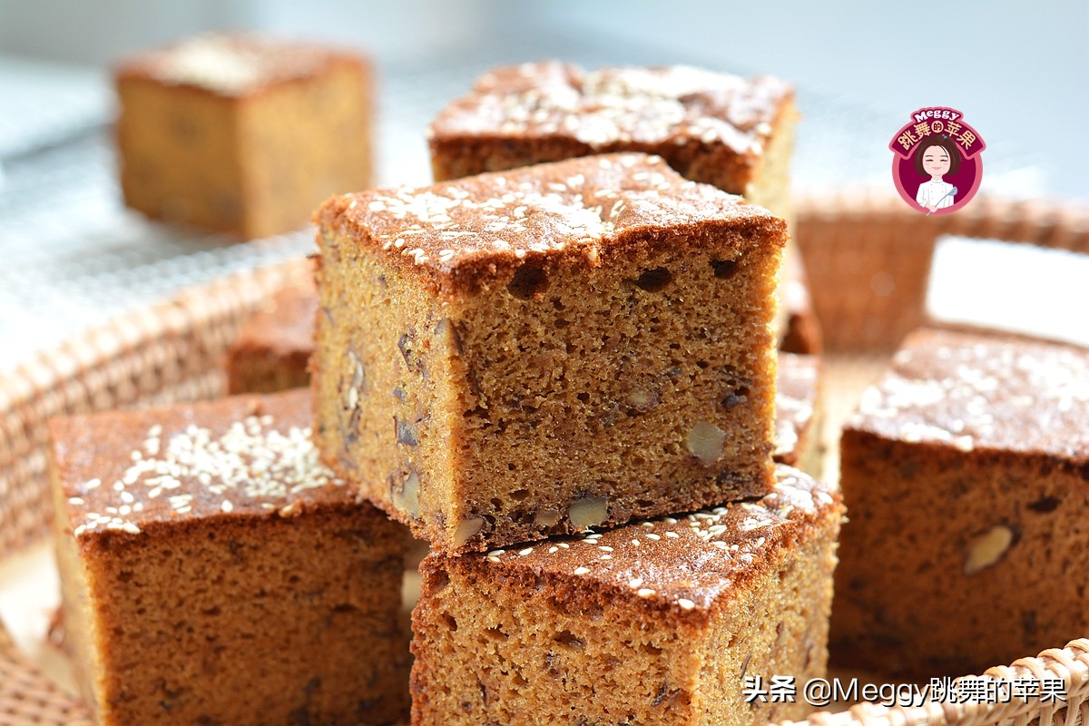 传统糕点红枣核桃糕,宫廷糕点红枣糕