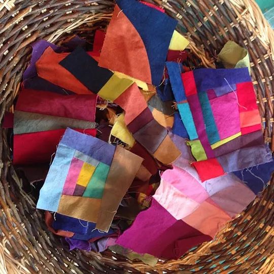 家里的碎布拼接,家里碎布太多怎么办