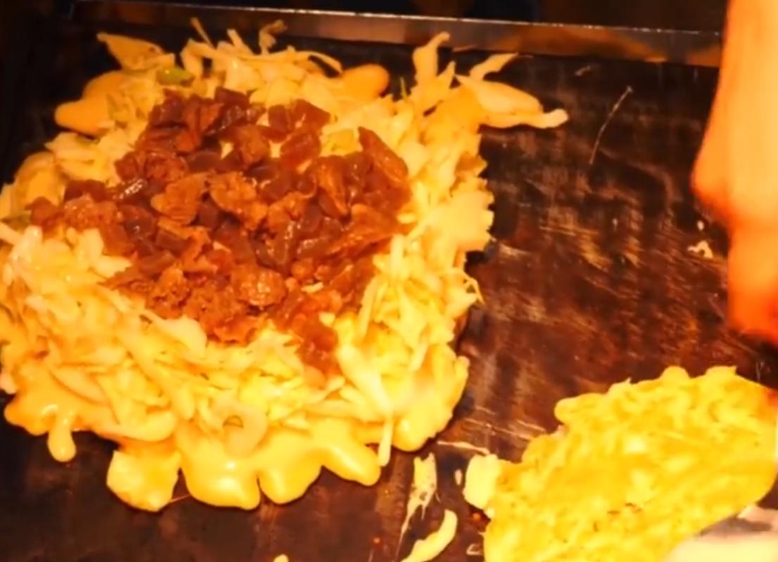 街头摆摊特色炒饭,广东街头不起眼的炒饭摊