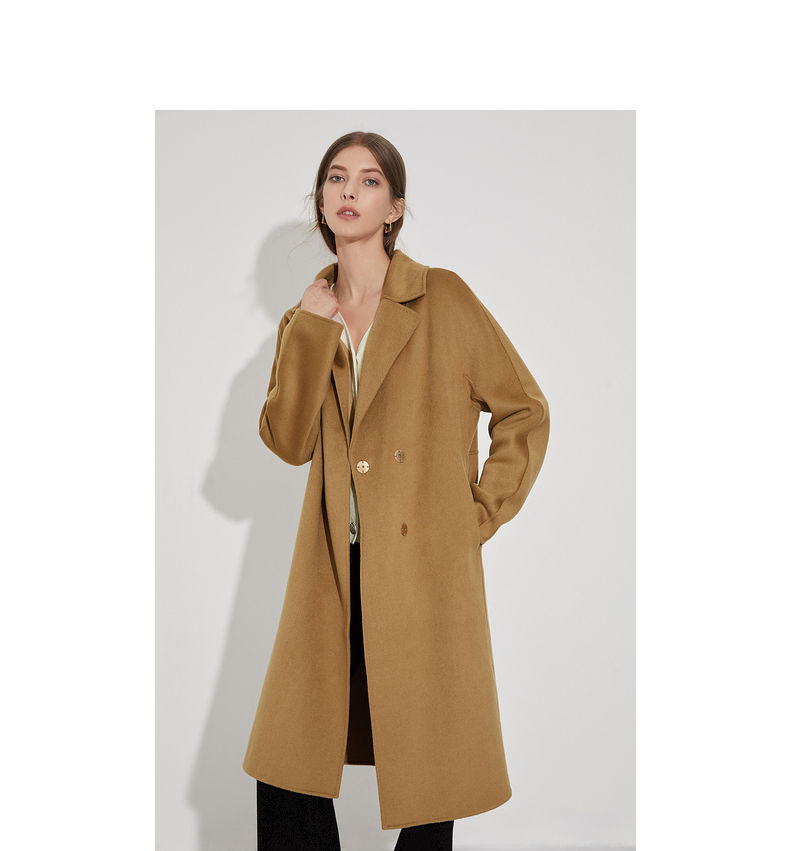 格子呢子大衣搭配女秋冬,秋冬小个子毛呢大衣搭配