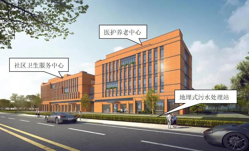 胶南街道将投资亿元建设社区卫生服务中心，邻近一在售楼盘