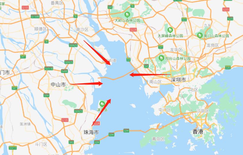 太热闹了，珠海破7、南沙奔5、中山追4，深圳客怎么选？