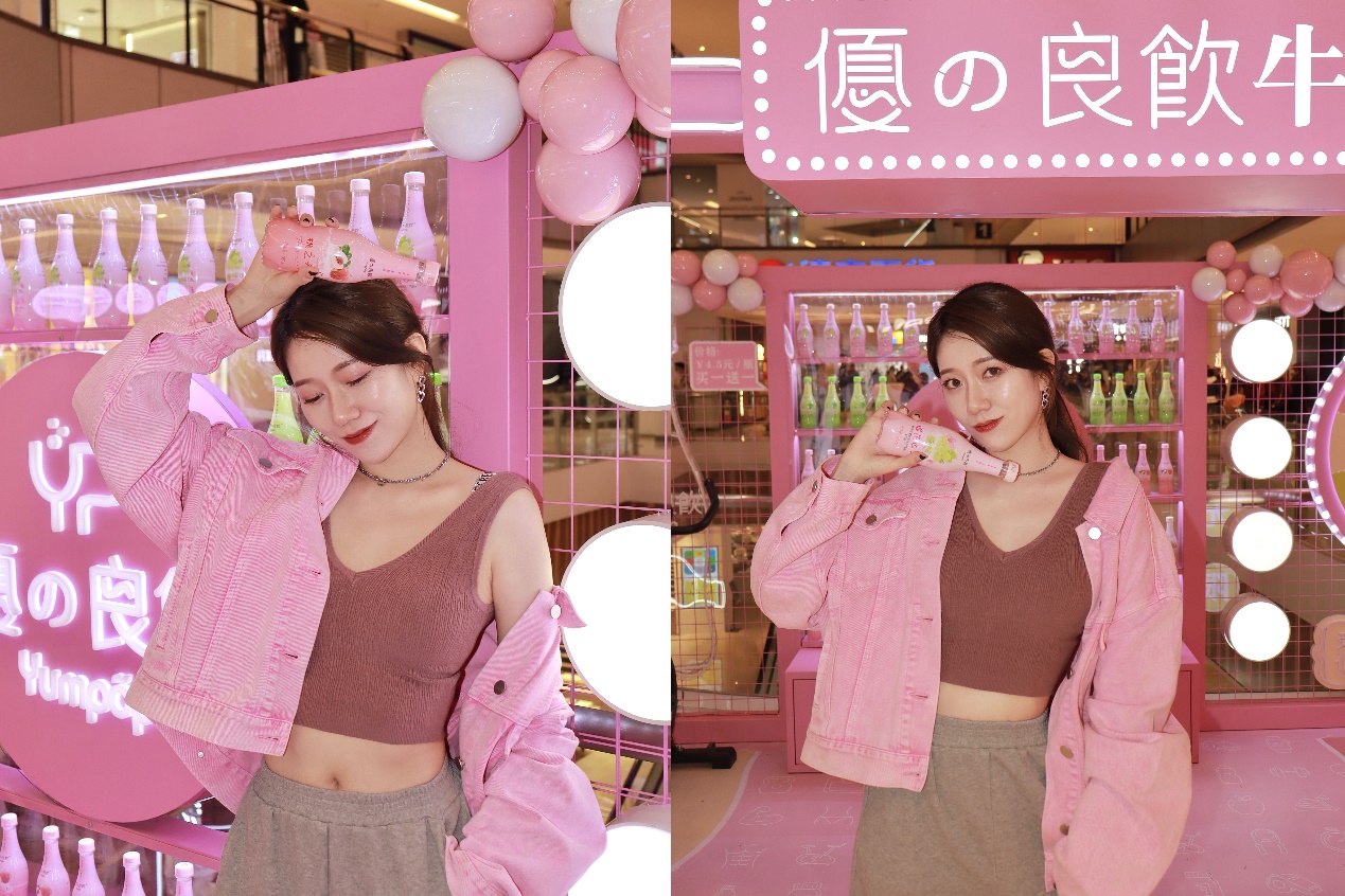 重庆饮料先行者，优之良饮北城天街活动进行中