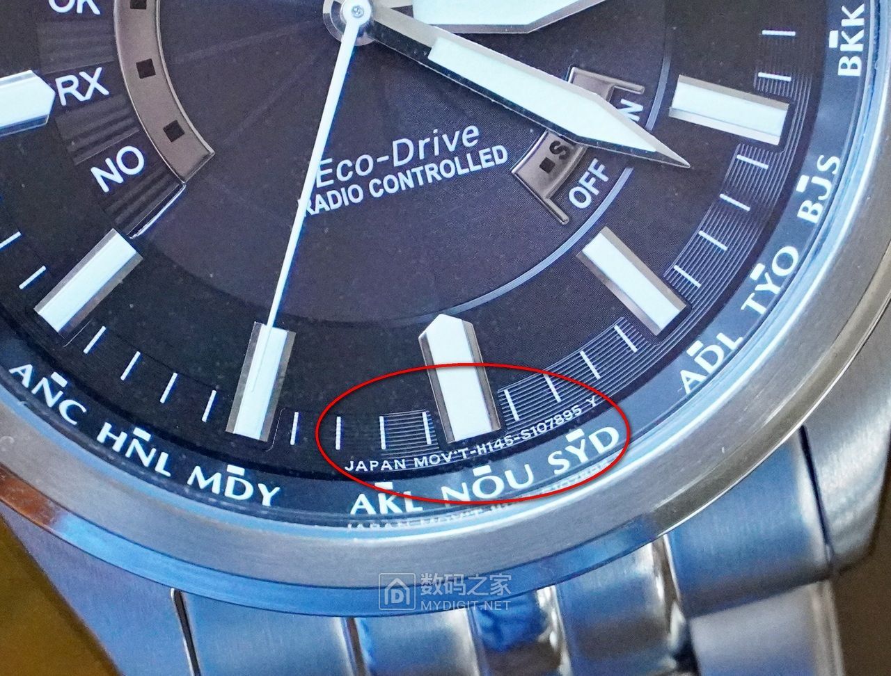 西铁城光动能手表h145开后盖,西铁城光动能手表黑盘视频评测