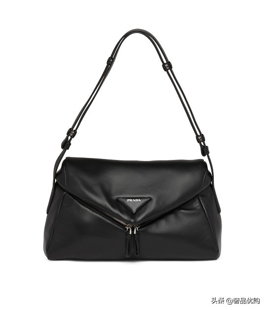 prada新款刺绣宽肩带,prada三角徽标外套