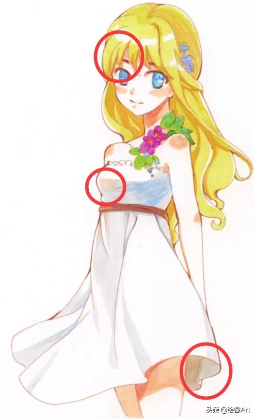 马克笔过渡色的画法,touchcolor马克笔怎么混色