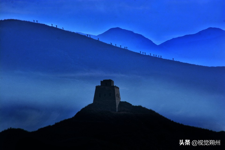 山阴，广武明长城塞外的长城