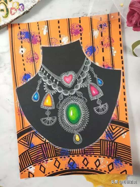 儿童创意画7-10岁变废为宝,儿童创意画7-10岁