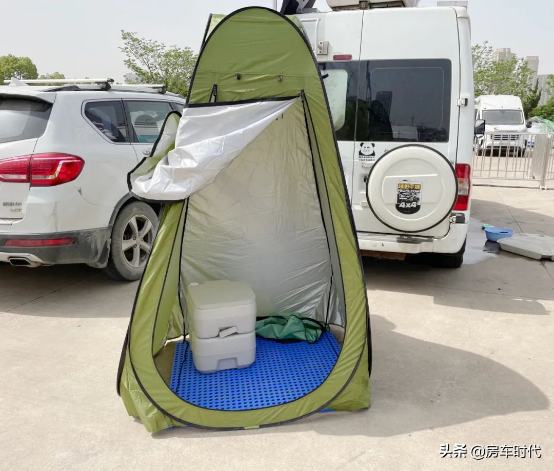 拖挂折叠小房车,小型越野露营折叠房车