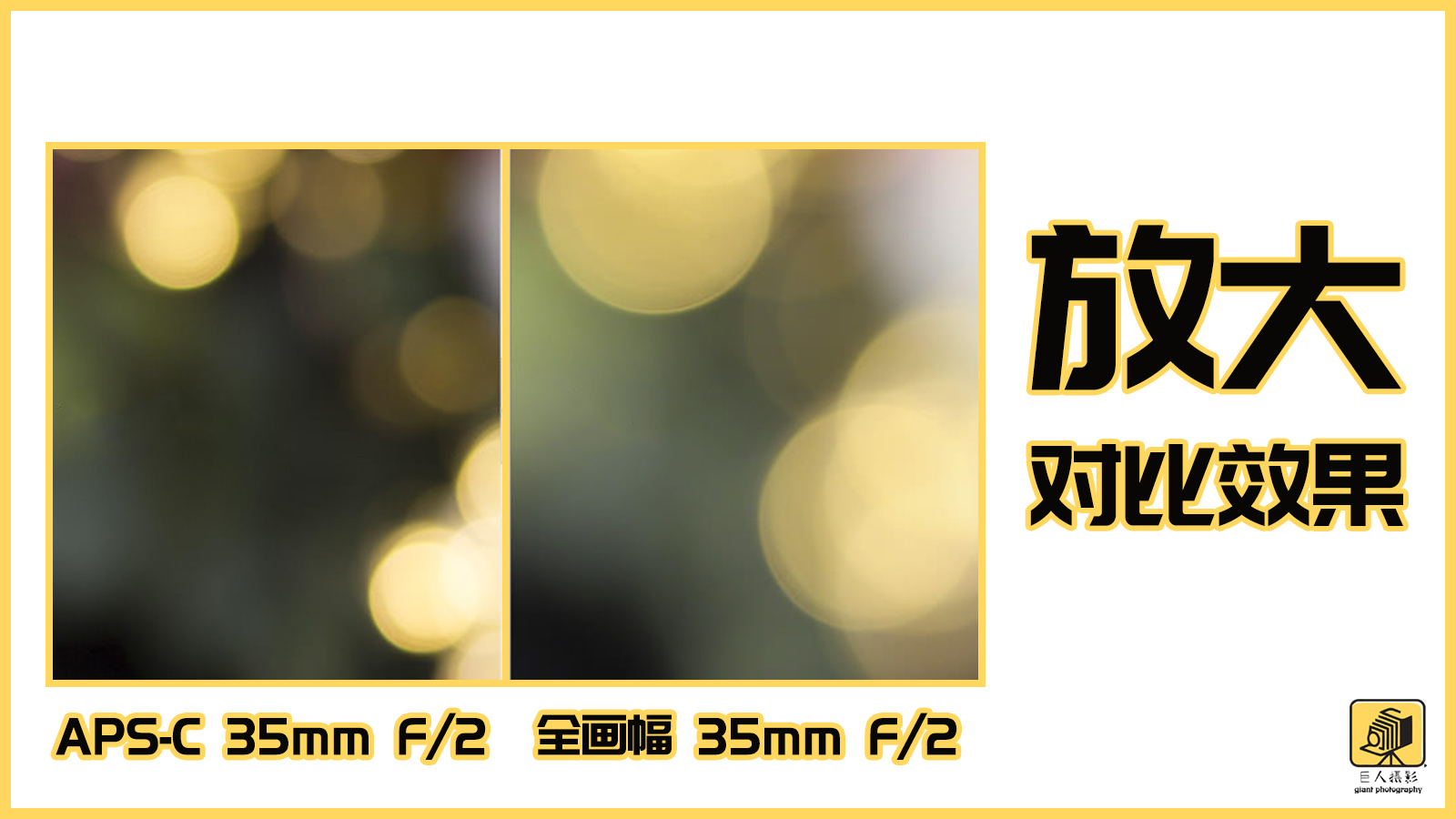 全幅和残幅实际对比,全幅和裁幅的差距